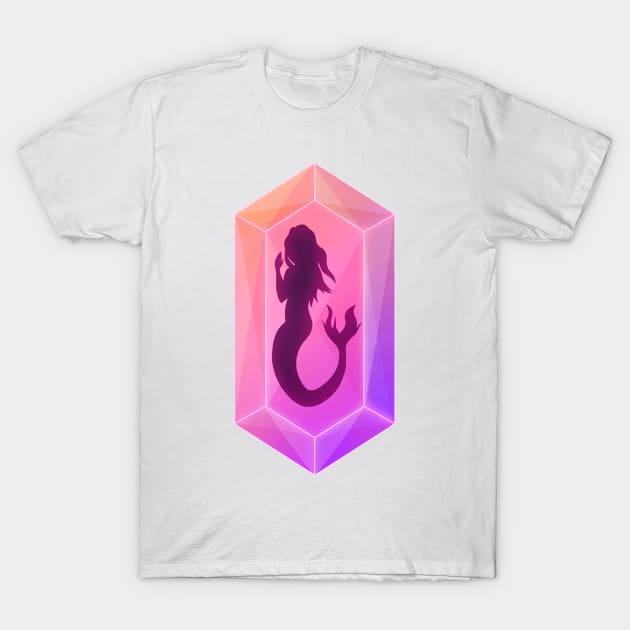 Mermaid Crystal T-Shirt by MidnightRose77